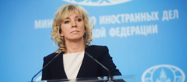 Rusijos užsienio reikalų ministerijos atstovė Marija Zacharova - Sputnik Lietuva