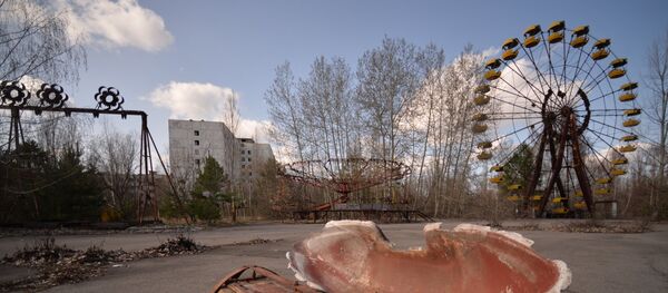 Зона отчуждения Чернобыльской АЭС, город Припять - Sputnik Литва