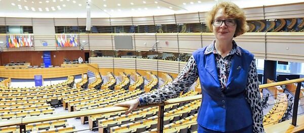 Яна Тоом в Европарламенте - Sputnik Литва