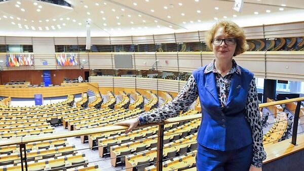 Яна Тоом в Европарламенте - Sputnik Литва