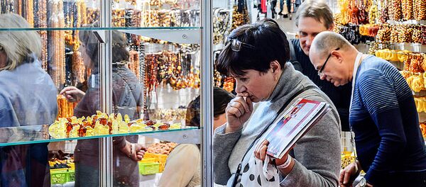 Gintaro paroda Amber Trip Vilniuje Gintaro paroda Amber Trip Vilniuje - Sputnik Lietuva