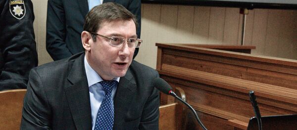 Генеральный прокурор Украины Юрий Луценко - Sputnik Литва
