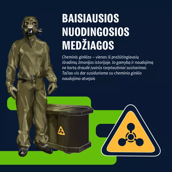Baisiausios nuodingosios medžiagos - Sputnik Lietuva