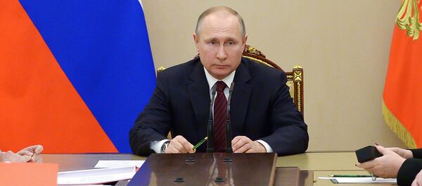 Президент РФ Владимир Путин - Sputnik Литва