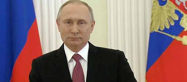 Обращение Владимира Путина к россиянам - Sputnik Литва