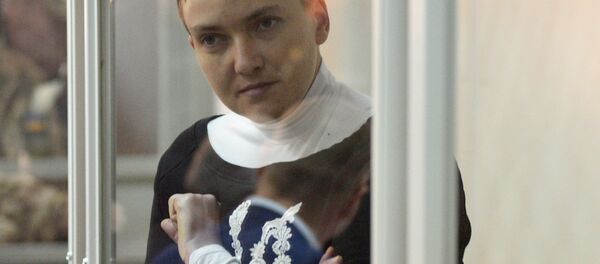 Суд по делу Надежды Савченко в Киеве, 23 марта 2018 года - Sputnik Литва