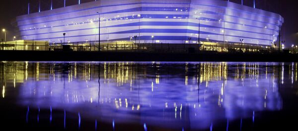 Строительство стадиона Калининград, архивное фото - Sputnik Lietuva