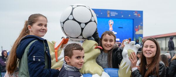 Парк футбола ЧМ-2018 в Сочи Парк футбола ЧМ-2018 в Сочи - Sputnik Литва