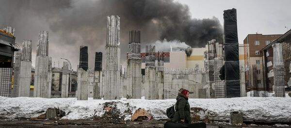 Пожар в торговом центре Зимняя вишня в Кемерово Пожар в торговом центре Зимняя вишня в Кемерово - Sputnik Литва