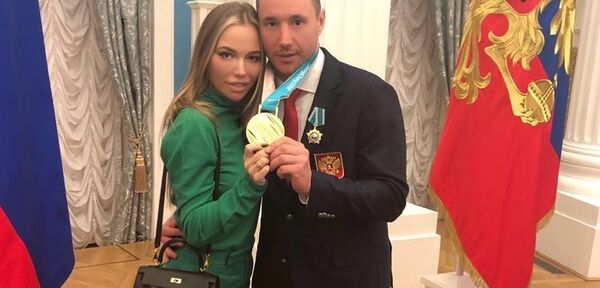 Илья Ковальчук с супругой Николь - Sputnik Литва