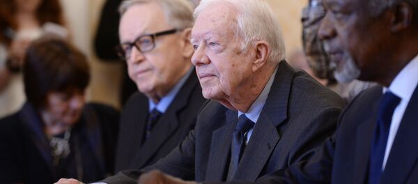 Экс-президент США Джимми Картер - Sputnik Литва