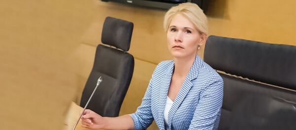 Председатель Центральной избирательной комиссии Литвы Лаура Матиошайтите Председатель Центральной избирательной комиссии Литвы Лаура Матиошайтите - Sputnik Lietuva