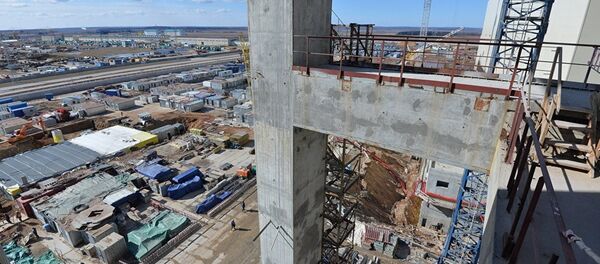 Строительство Белорусской АЭС в Островце - Sputnik Литва