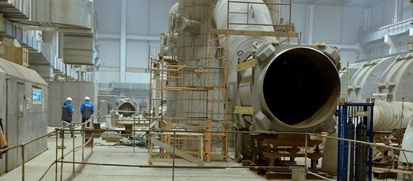 Строительство Белорусской АЭС в Островце - Sputnik Литва