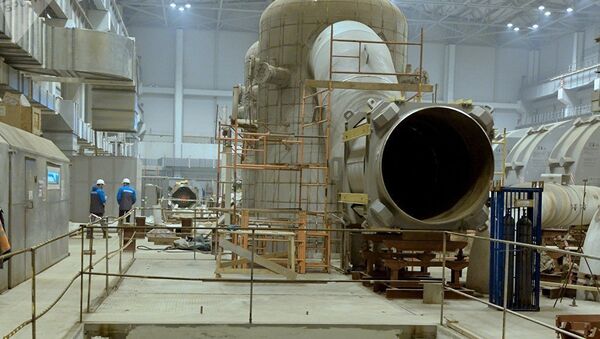 Строительство Белорусской АЭС в Островце, архивное фото - Sputnik Литва