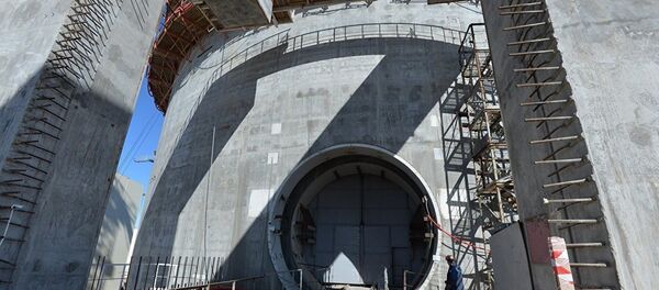 Строительство Белорусской АЭС в Островце - Sputnik Литва