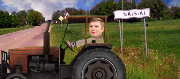 Клип певца Жильвинаса Жвагулиса о Рамунасе Карбаускисе Клип певца Жильвинаса Жвагулиса о Рамунасе Карбаускисе - Sputnik Lietuva