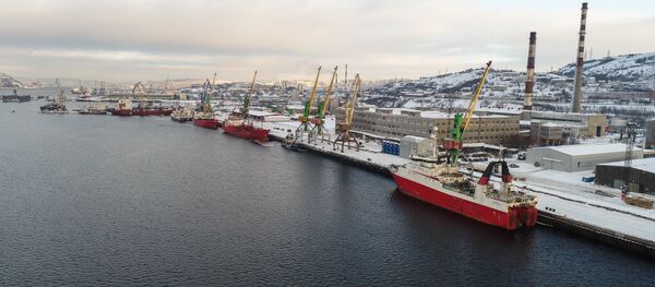 Мурманский торговый порт - Sputnik Литва