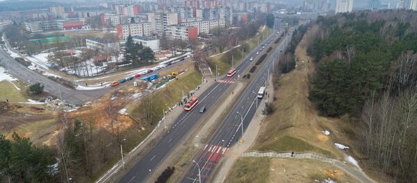 Улица Нарбуто в Вильнюсе Улица Нарбуто в Вильнюсе - Sputnik Литва