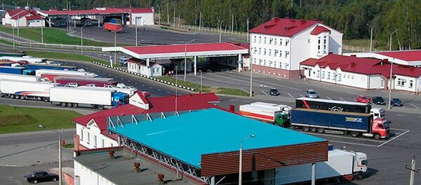 Пункт пропуска каменный лог Пункт пропуска каменный лог - Sputnik Lietuva