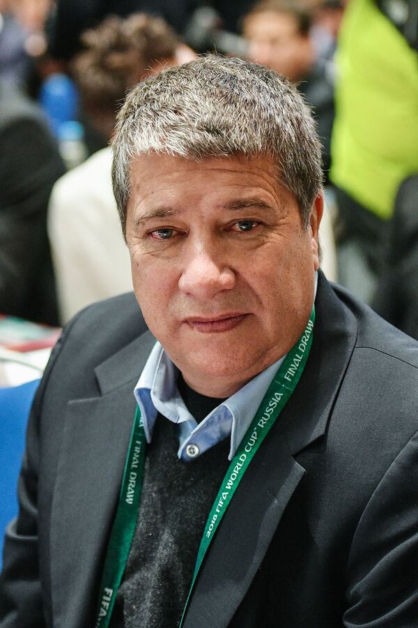 Эрнан Дарио Гомес Харамильо – бывший колумбийский футболист, а ныне главный тренер сборной Панамы и один из главных творцов панамского чуда - Sputnik Литва