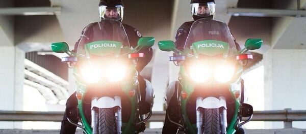 Дорожная полиция Литвы Дорожная полиция Литвы - Sputnik Lietuva