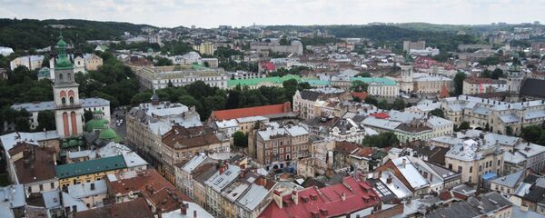 Галицкий район Львова, архивное фото - Sputnik Литва