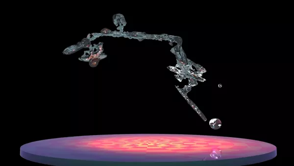 Как тает снежинка: модель в 3-D - Sputnik Lietuva