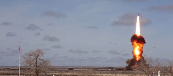 Испытание в Казахстане ракеты российской системы ПРО  - Sputnik Lietuva