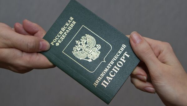 Дипломатический паспорт Российской Федерации. - Sputnik Lietuva