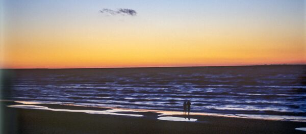 Закат на Балтийском море, архивное фото - Sputnik Литва