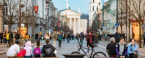 Вильнюс, вид Старого города - Sputnik Литва