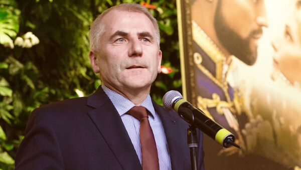Посол, глава представительства Европейского Союза в России Вигаудас Ушацкас - Sputnik Литва
