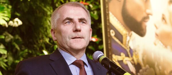 Бывший посол, экс-глава представительства Европейского союза в России Вигаудас Ушацкас - Sputnik Литва