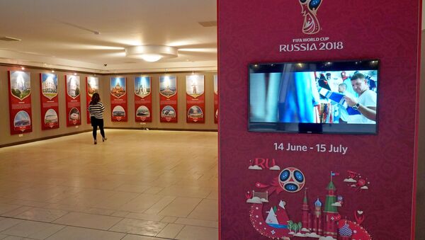 Центр болельщиков чемпионата мира по футболу в Русском доме - Sputnik Литва