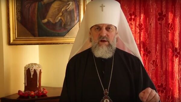Митрополит Виленский и Литовский Иннокентий поздравил православных с Пасхой - Sputnik Литва