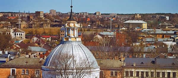 Панорама города Даугавпилс, Латвия - Sputnik Литва