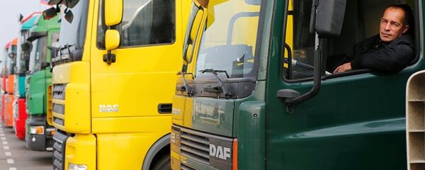 Фуры в очереди - Sputnik Литва