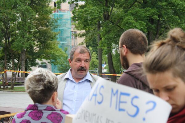 А.Черняускас - председатель конфедерации профсоюзов Литвы А.Черняускас - председатель конфедерации профсоюзов Литвы - Sputnik Литва