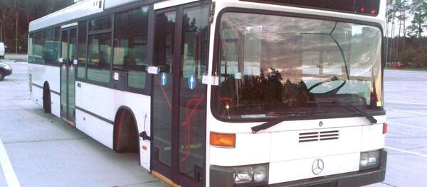 Автобус под видом запчастей в Белоруссии - Sputnik Литва