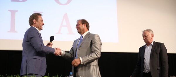 Лидер Партии труда Литвы Виктор Успасских, 15 апреля 2018 года - Sputnik Литва