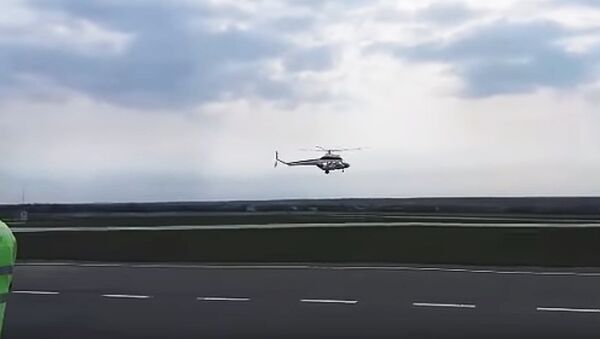 Испытание вертолета МСБ-2 — Надія в Запорожье - Sputnik Литва