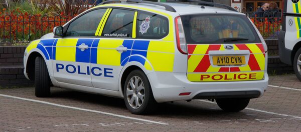 Британский полицейский автомобиль - Sputnik Литва