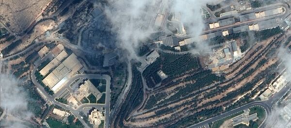 Sirijos apšaudymas raketomis Sirijos apšaudymas raketomis - Sputnik Lietuva