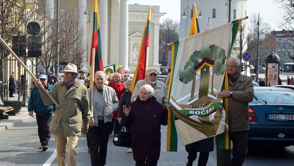 Митинг пенсионеров, архивное фото - Sputnik Литва