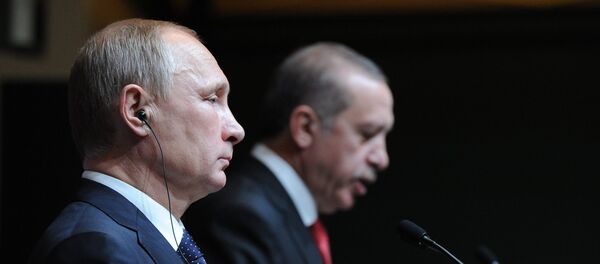 Рабочий визит В.Путина вТурцию - Sputnik Литва