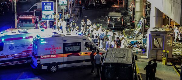 Террористическая атака в аэропорту Стамбула - Sputnik Lietuva