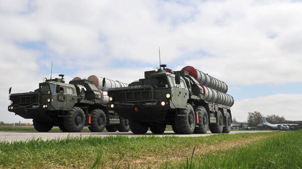 Зенитные ракетные комплексы C-400, архивное фото - Sputnik Литва
