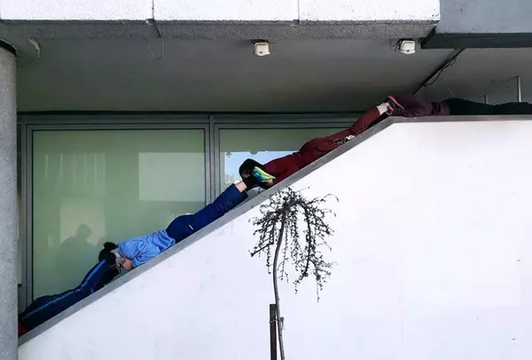 Performansas Bodies in Urban Spaces Performansas Bodies in Urban Spaces - Sputnik Lietuva