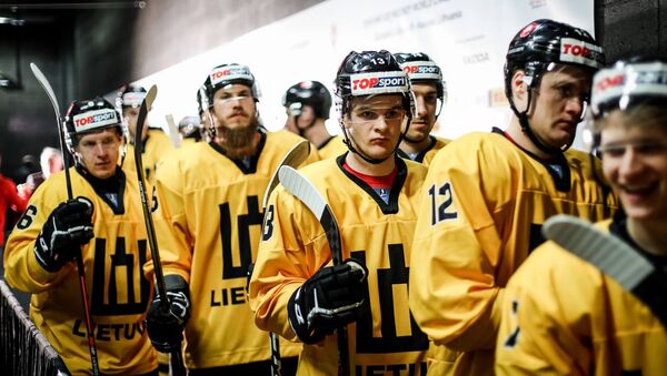 Хоккейная сборная Литвы, 25 апреля 2018 года - Sputnik Литва